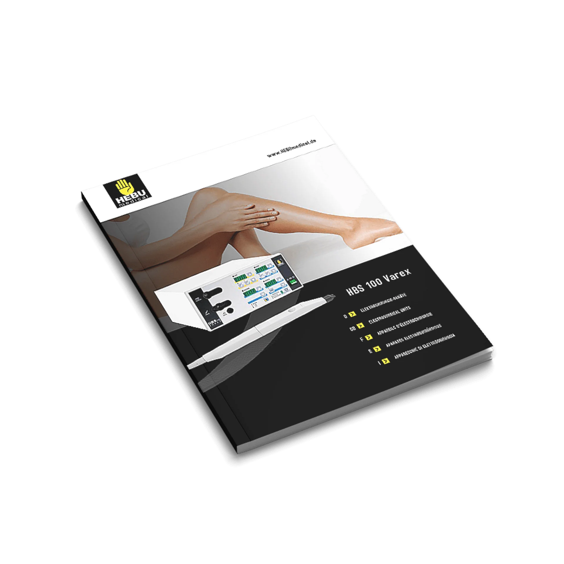 HEBUmedical – Katalog HBS 100 VAREX Katalog zum Elektrochirurgiegerät HBS 100 VAREX von HEBUmedical