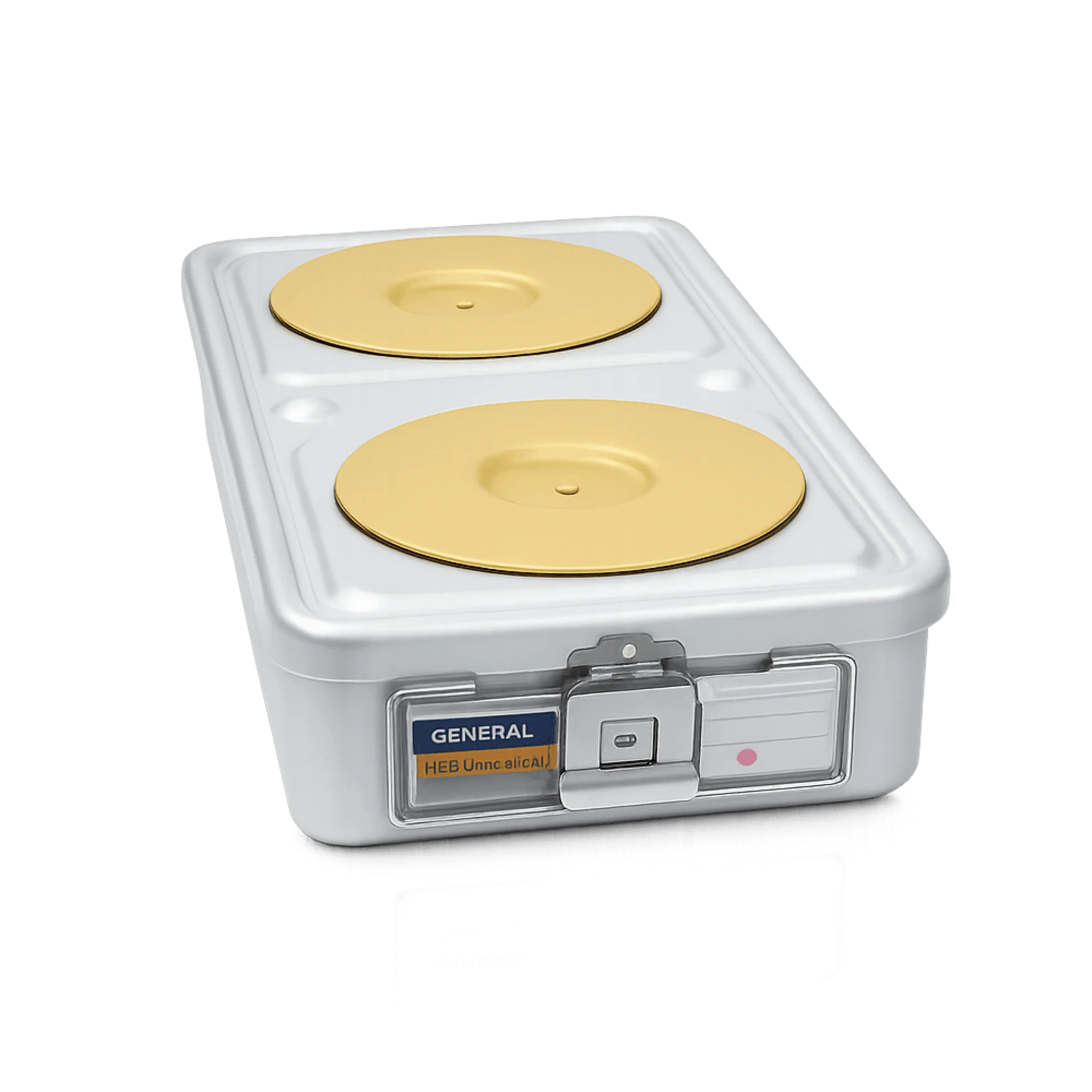 HEBUmedical – Containerlösungen für sichere und effiziente Sterilisation HEBUmedical Container-Systeme mit Edelstahl-Siebkörben und PTFE-Filteroption